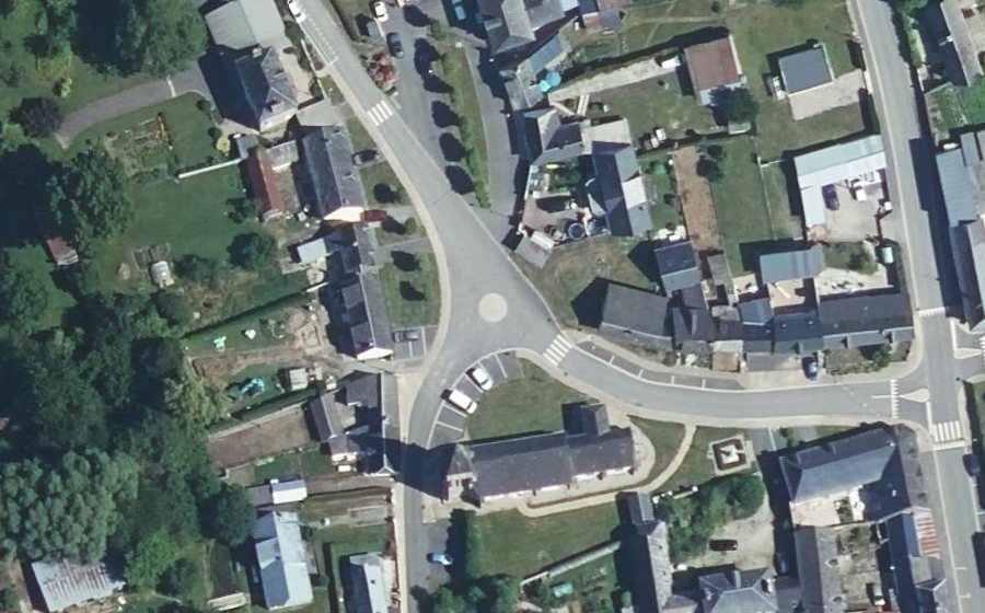 Vue aérienne du Mini-giratoire n°3707995899