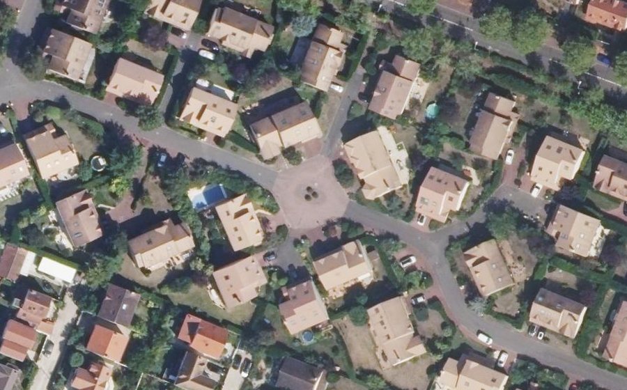 Vue aérienne du Mini-giratoire n°3739094043