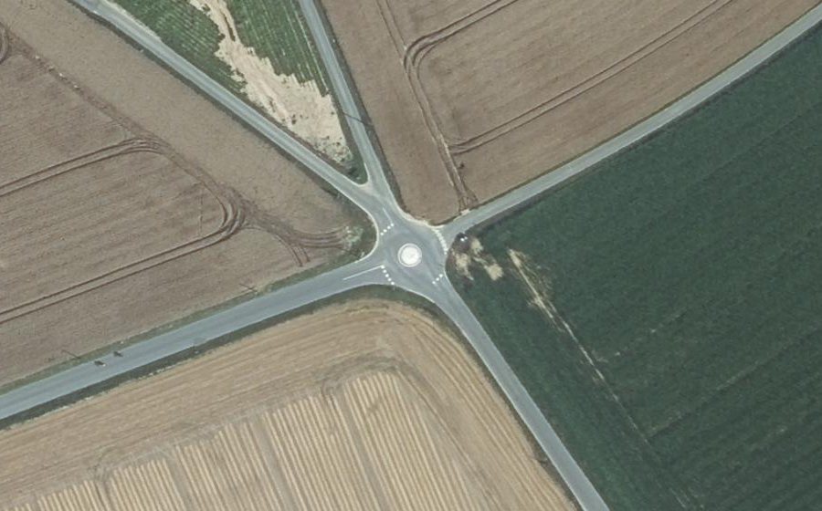 Vue aérienne du Mini-giratoire n°3770064714