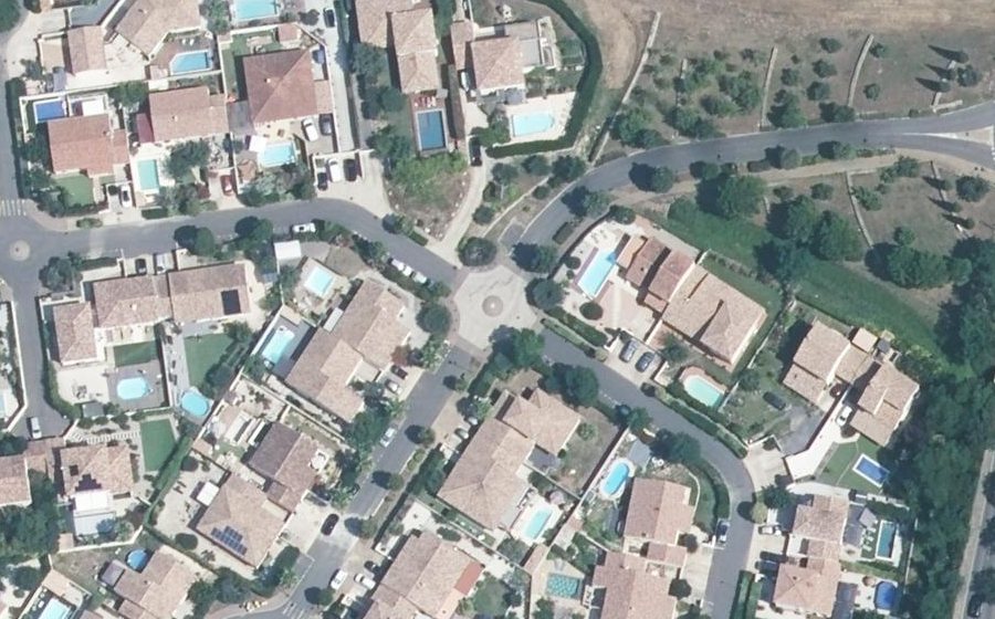 Vue aérienne du Mini-giratoire n°3774912885
