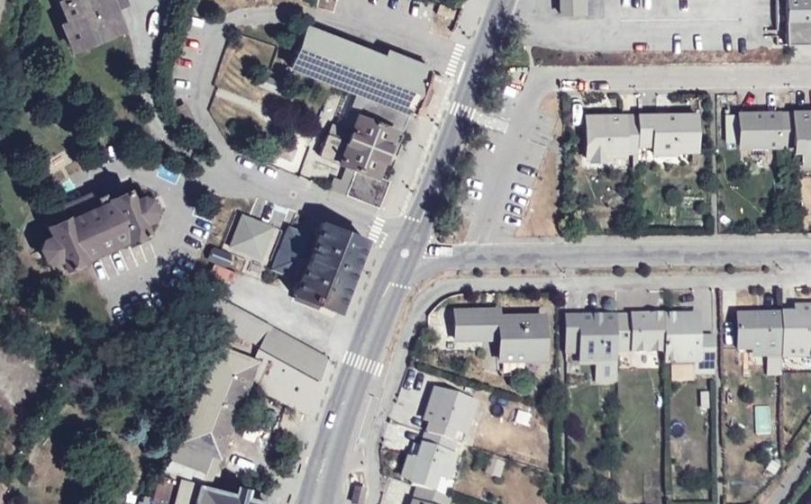 Vue aérienne du Mini-giratoire n°3777849951