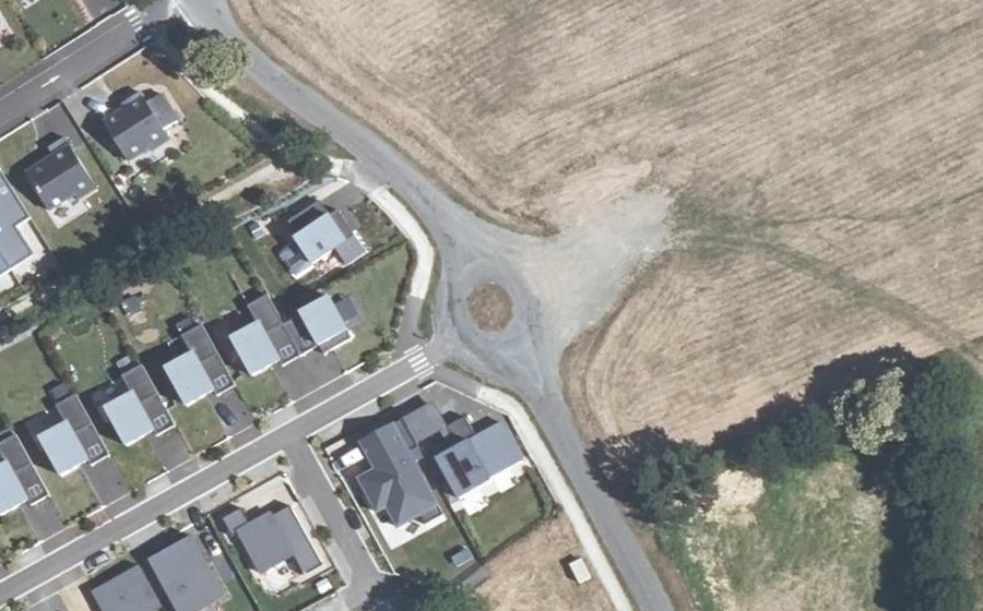 Vue aérienne du Mini-giratoire n°3785889562