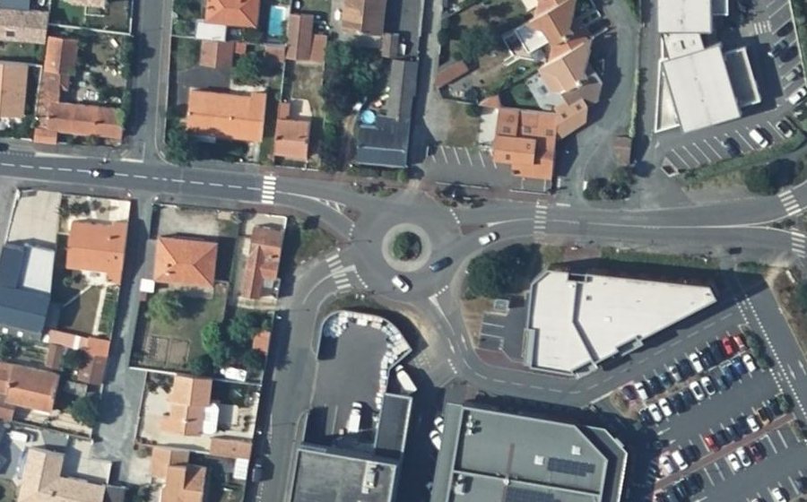 Vue aérienne du Rue Ambroise Paré