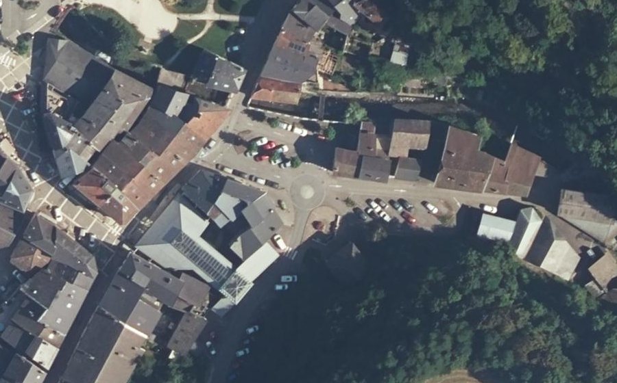 Vue aérienne du Mini-giratoire n°3791408817