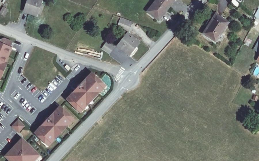 Vue aérienne du Mini-giratoire n°3797969060