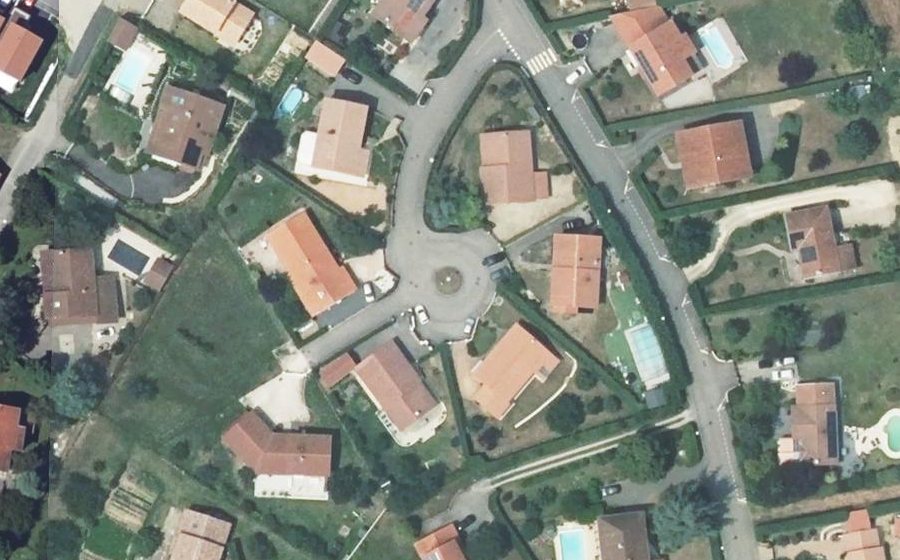 Vue aérienne du Mini-giratoire n°3802525072