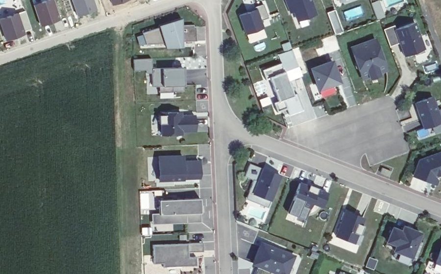 Vue aérienne du Mini-giratoire n°3807987968