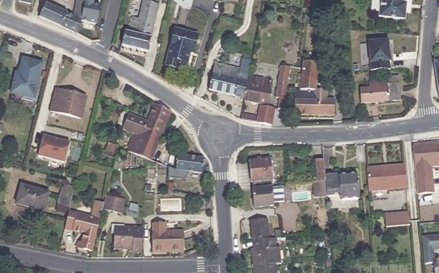 Vue aérienne du Mini-giratoire n°3826151910