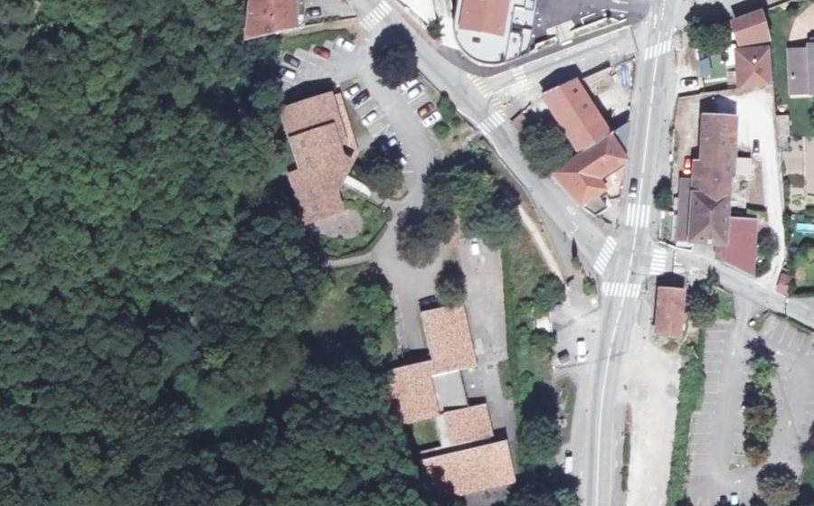 Vue aérienne du Mini-giratoire n°3828457304