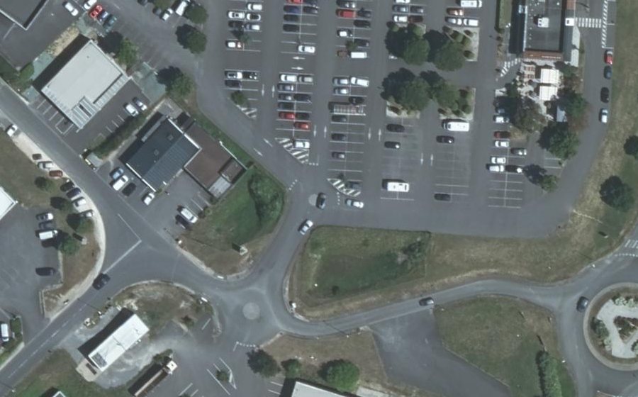 Vue aérienne du Mini-giratoire n°3835097557