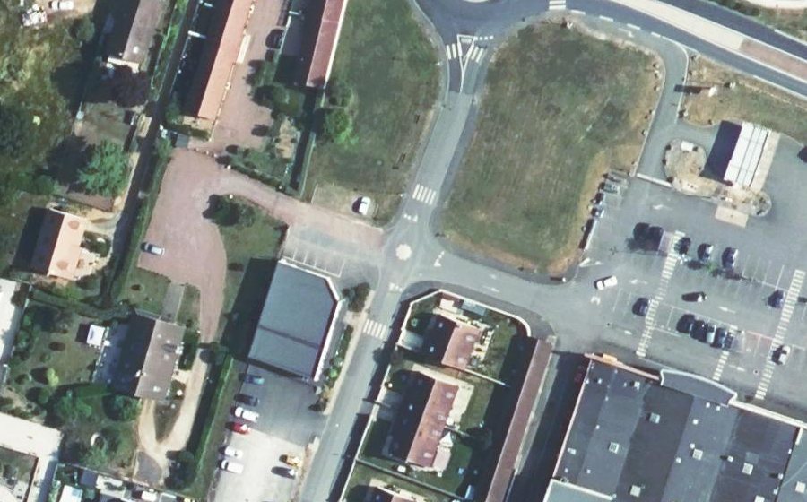 Vue aérienne du Mini-giratoire n°3835143861