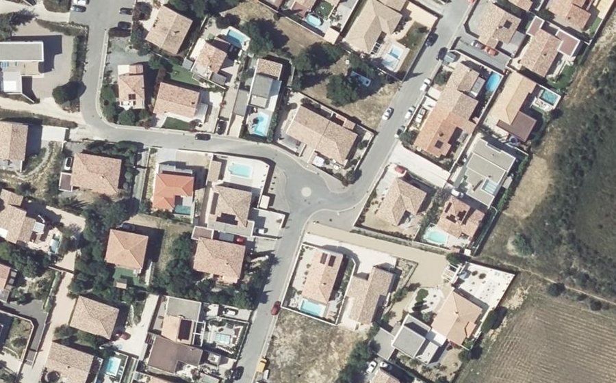 Vue aérienne du Mini-giratoire n°3840076441