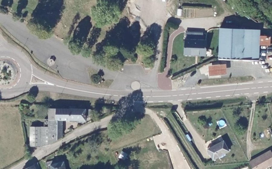 Vue aérienne du Mini-giratoire n°3874646276