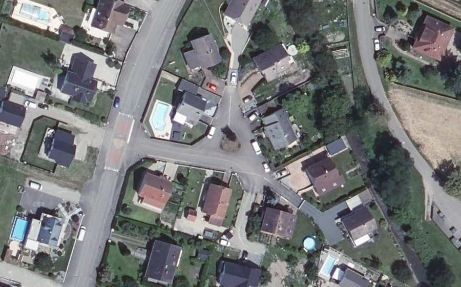 Vue aérienne du Mini-giratoire n°3897063135