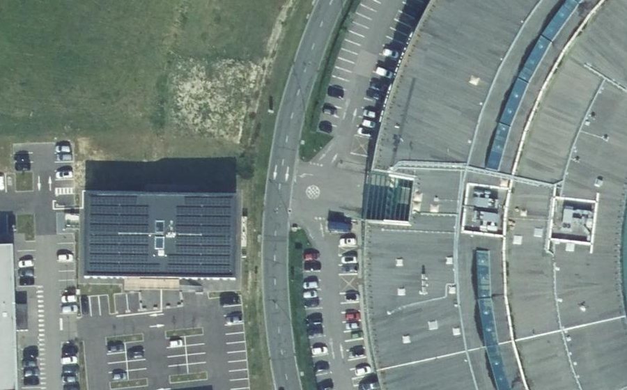 Vue aérienne du Mini-giratoire n°3924142909