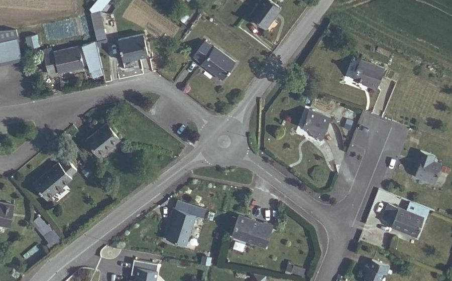Vue aérienne du Mini-giratoire n°3936152333
