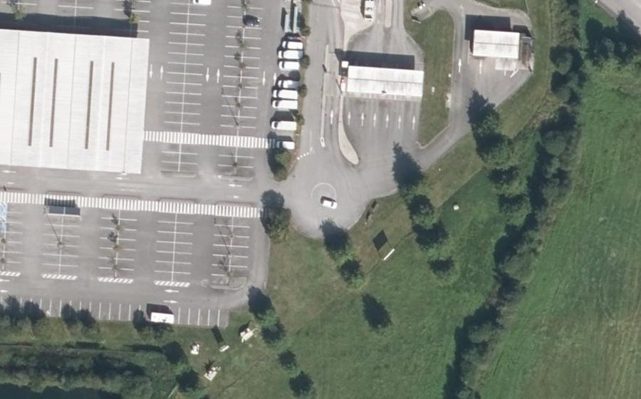 Vue aérienne du Mini-giratoire n°3961233165