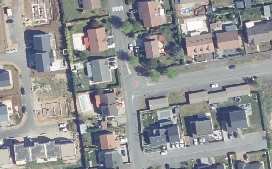 Vue aérienne du Mini-giratoire n°3996522010