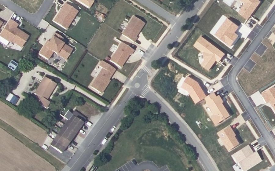 Vue aérienne du Mini-giratoire n°4016380447