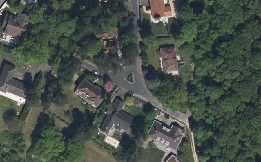 Vue aérienne du Mini-giratoire n°4022306422