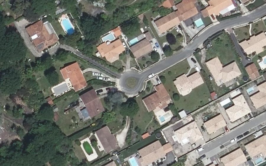 Vue aérienne du Mini-giratoire n°4026218358