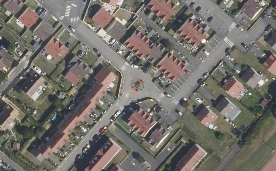 Vue aérienne du Mini-giratoire n°4093341334