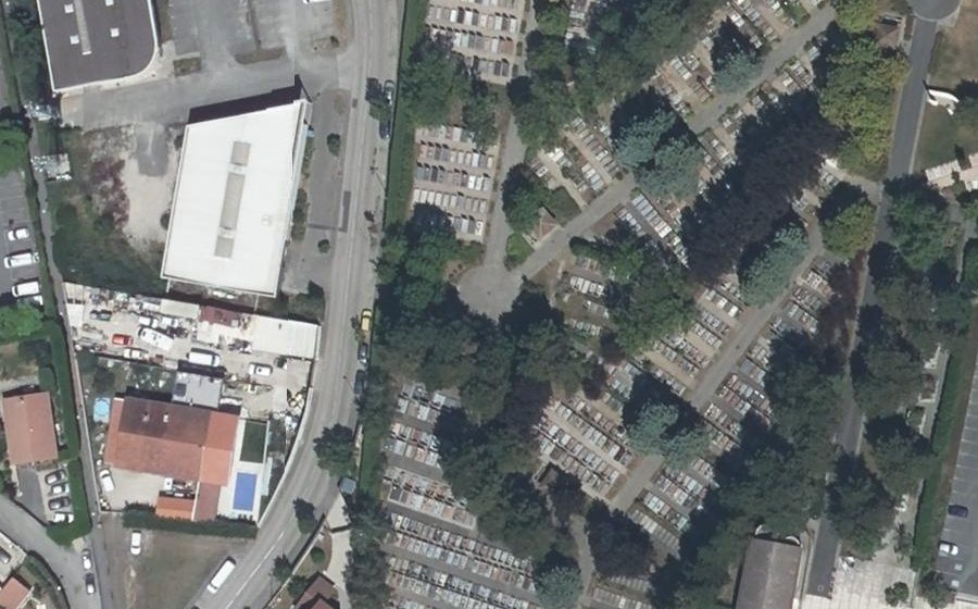 Vue aérienne du Mini-giratoire n°4098980346