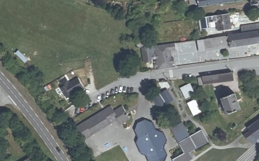 Vue aérienne du Mini-giratoire n°4110375880