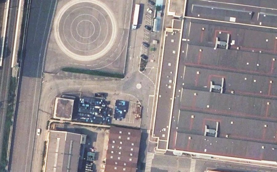 Vue aérienne du Mini-giratoire n°4130444922