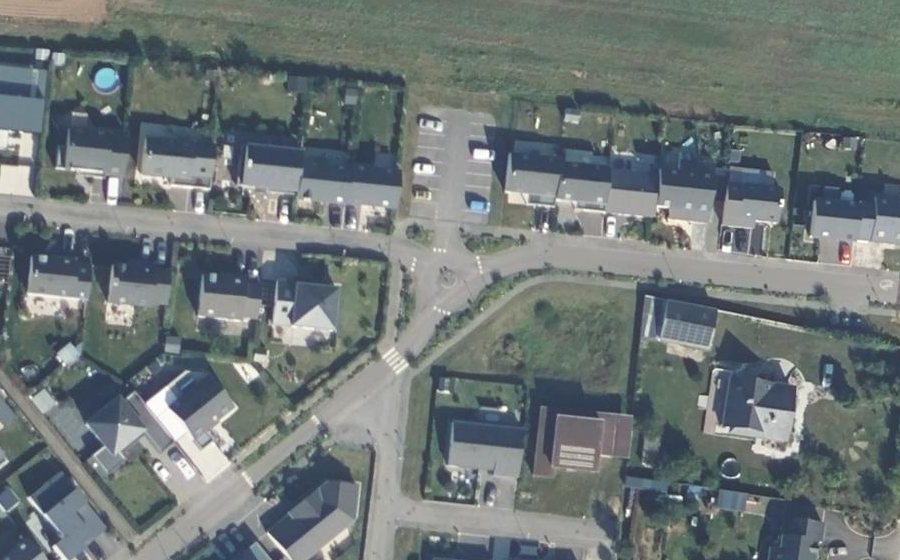 Vue aérienne du Mini-giratoire n°4154315939