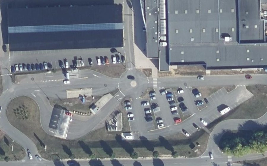 Vue aérienne du Mini-giratoire n°4156362554