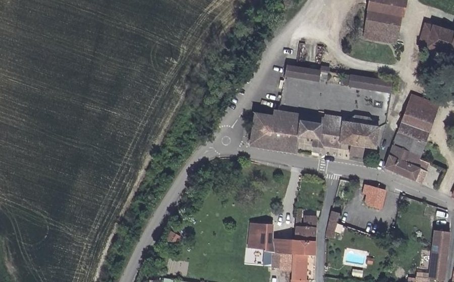 Vue aérienne du Mini-giratoire n°4192131285