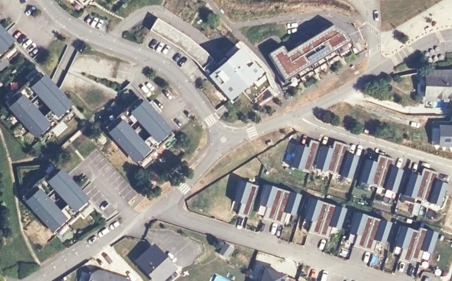 Vue aérienne du Mini-giratoire n°4237486095