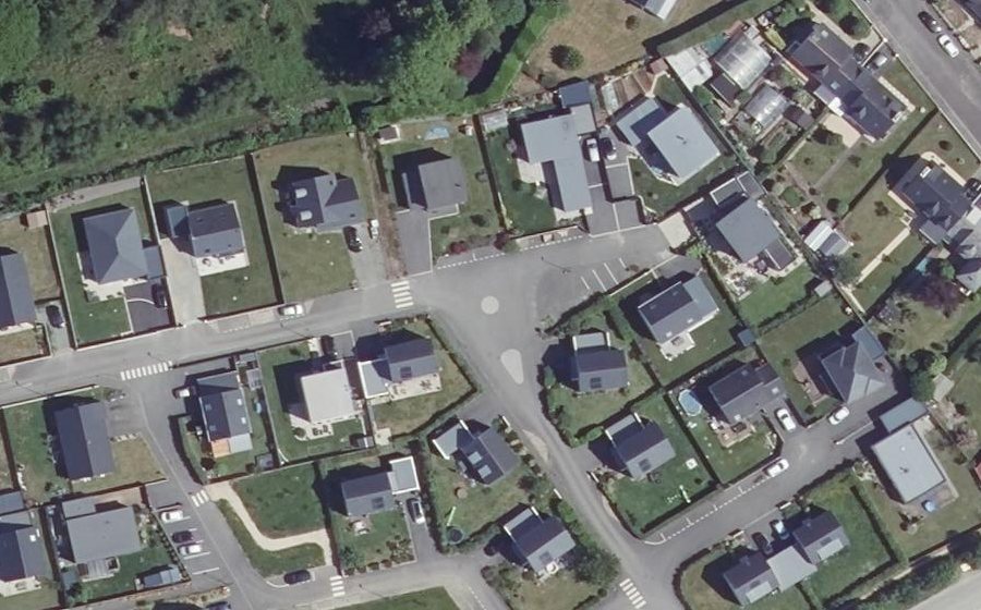 Vue aérienne du Mini-giratoire n°4244695891