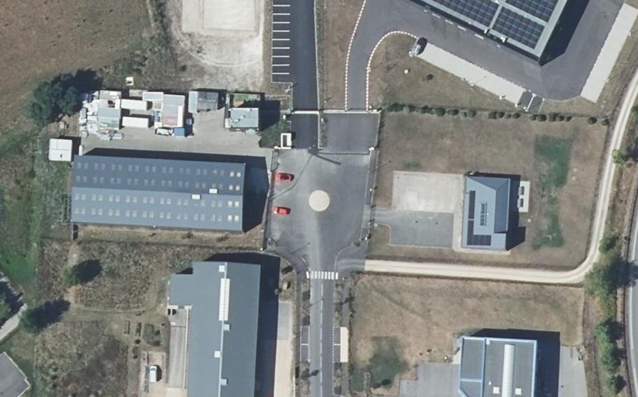 Vue aérienne du Mini-giratoire n°4288046601