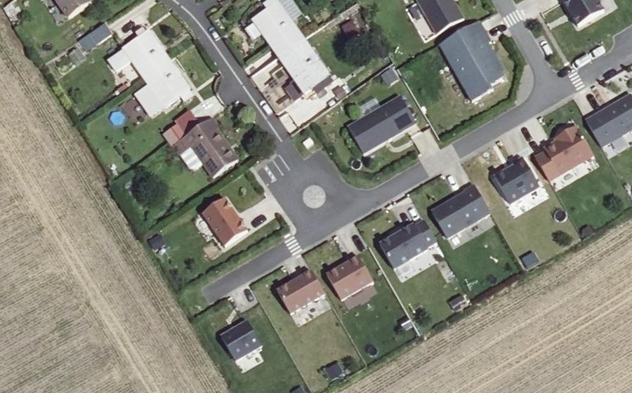 Vue aérienne du Mini-giratoire n°4298803562
