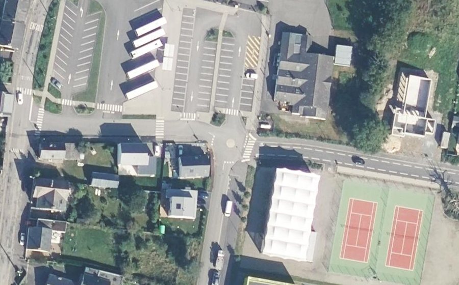 Vue aérienne du Mini-giratoire n°4305749130