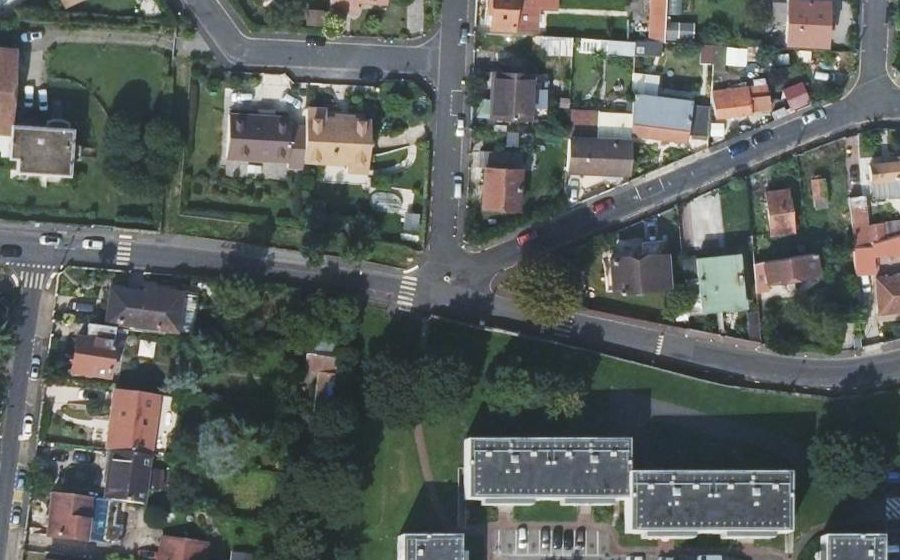 Vue aérienne du Mini-giratoire n°4307064399