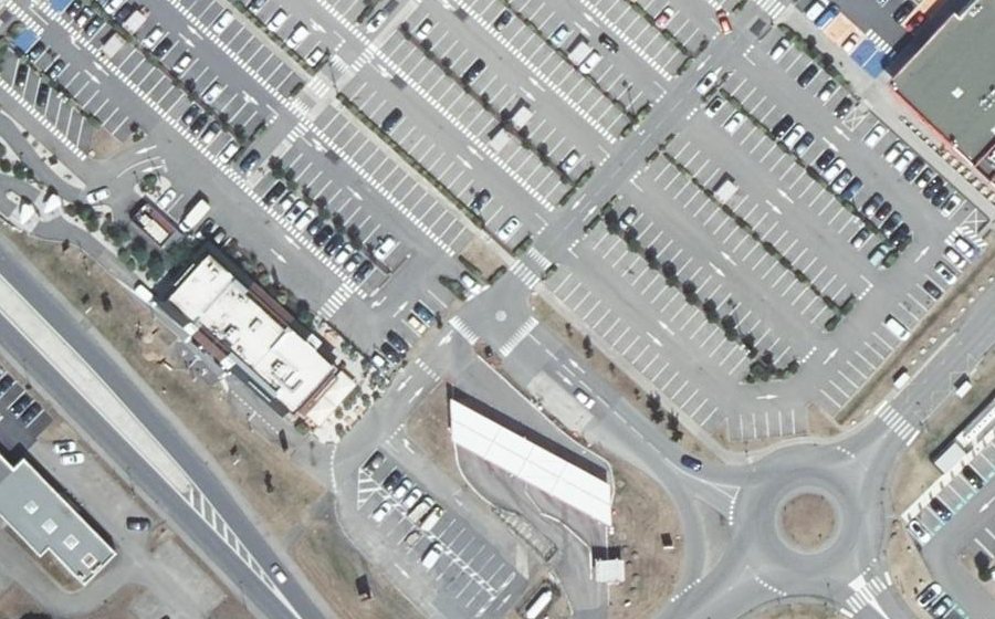 Vue aérienne du Mini-giratoire n°4325020793