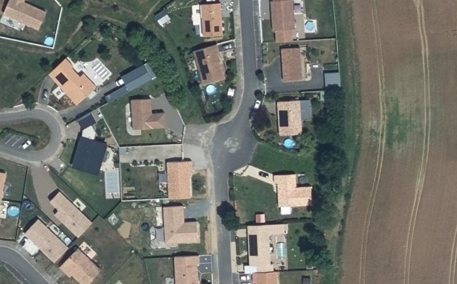 Vue aérienne du Mini-giratoire n°4345395267