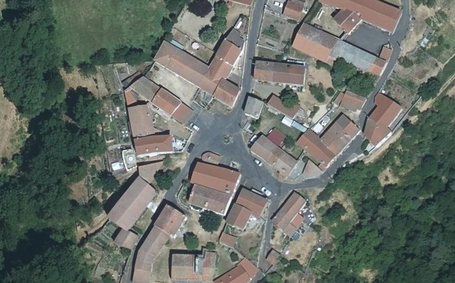 Vue aérienne du Mini-giratoire n°4348767526