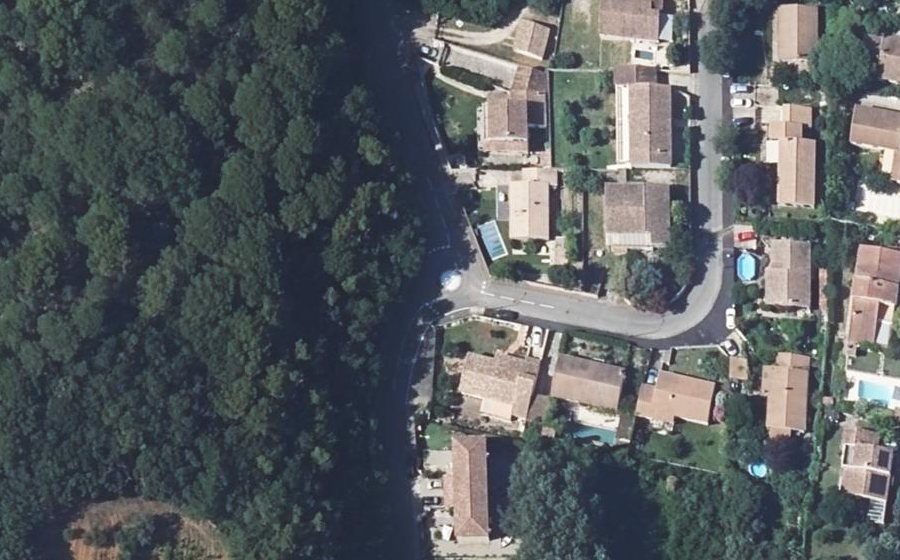Vue aérienne du Mini-giratoire n°4355654265