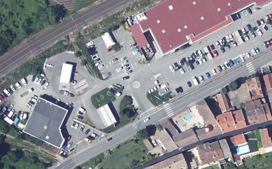 Vue aérienne du Mini-giratoire n°4414301958