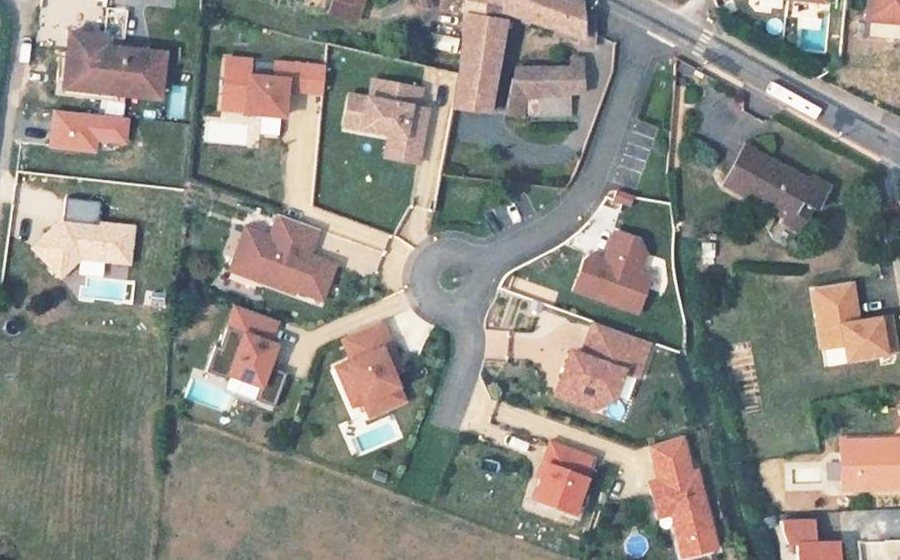 Vue aérienne du Mini-giratoire n°4419553699