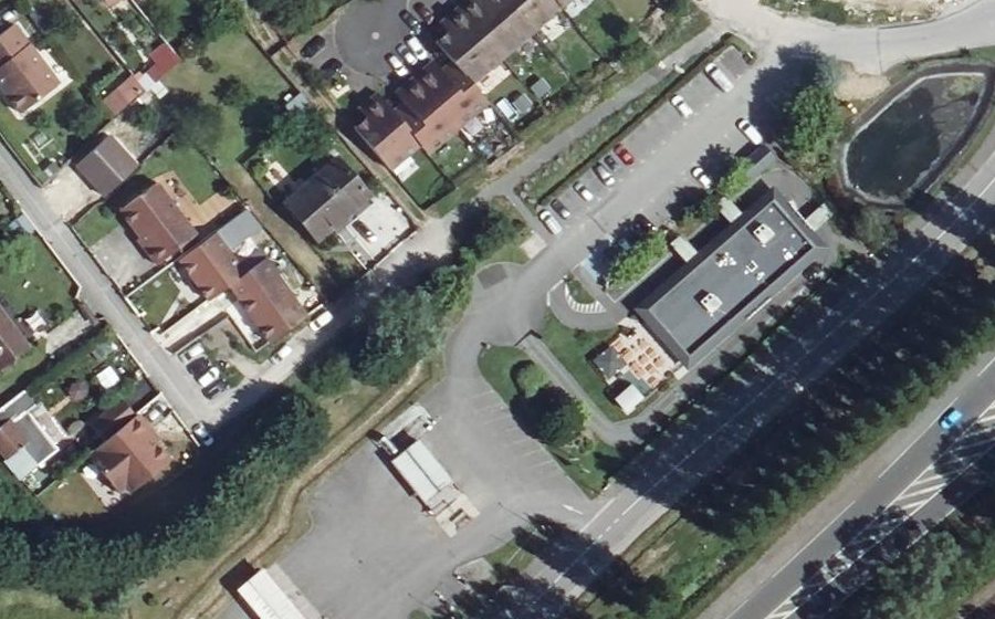 Vue aérienne du Mini-giratoire n°4423568748