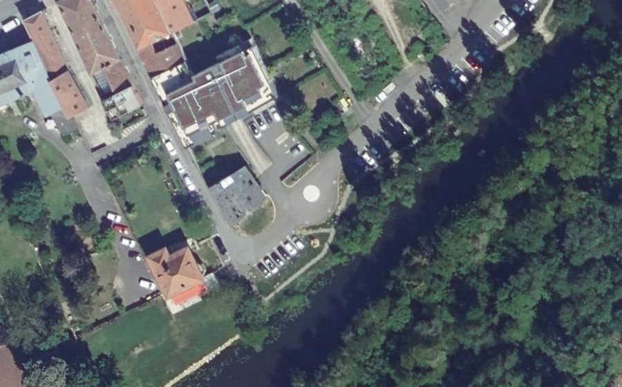 Vue aérienne du Mini-giratoire n°4435178816
