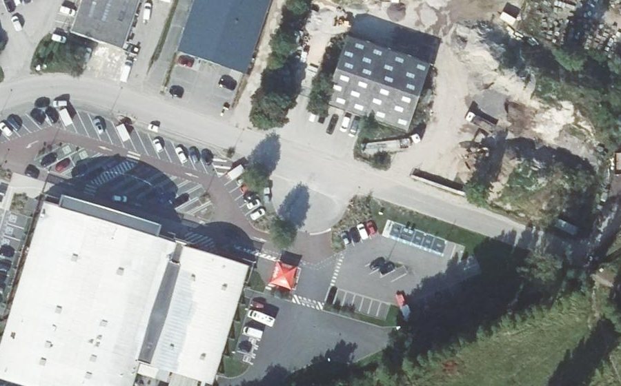 Vue aérienne du Mini-giratoire n°4477993561