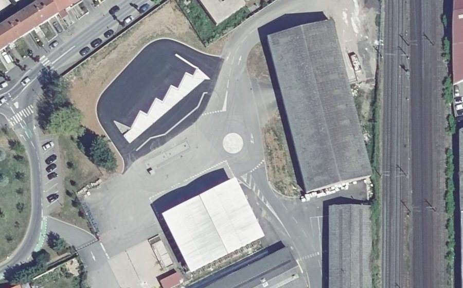Vue aérienne du Mini-giratoire n°4533000868