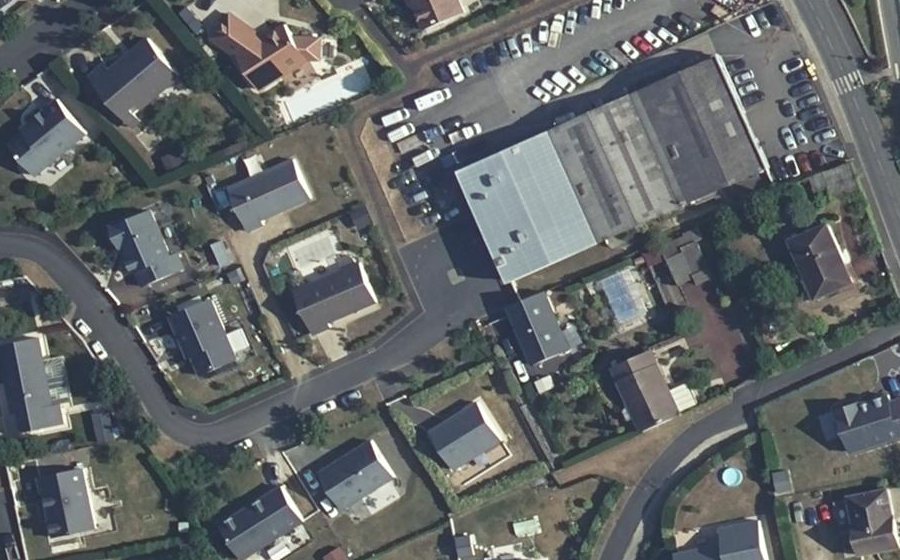 Vue aérienne du Mini-giratoire n°4545406320