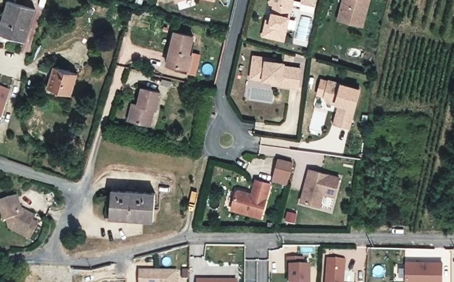 Vue aérienne du Mini-giratoire n°4561976848